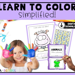 Color By Number – Preschool & Special Education (PDF)