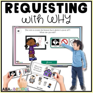 Wh Questions With Visuals Choices Requesting WHY Questions Special ...