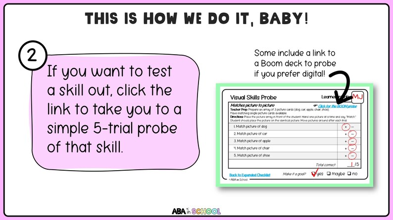 Seguimiento de objetivos y metas del IEP. Banco de objetivos del IEP. Lista de verificación de evaluación y planificación (descarga digital). imagen 7