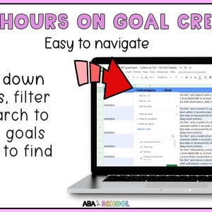 Seguimiento de objetivos y metas del IEP. Banco de objetivos del IEP. Lista de verificación de evaluación y planificación (descarga digital). imagen 11