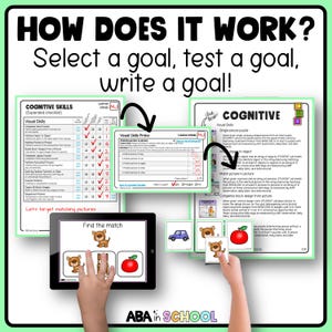 Seguimiento de objetivos y metas del IEP. Banco de objetivos del IEP. Lista de verificación de evaluación y planificación (descarga digital). imagen 3