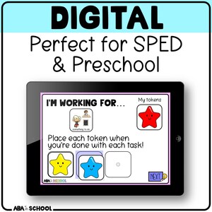 Visual Token Board Bundle: ABA Behavior Support, Autism Classroom ...