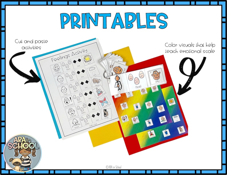 Social Emotional Learning Preschool Activity I Feel Like EMOTIONS - Etsy