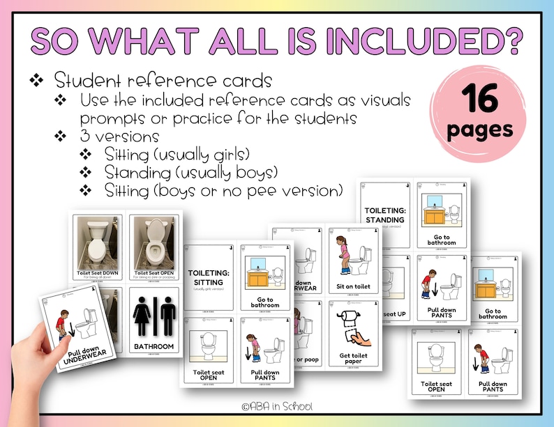 Potty Training Toolkit Adaptive IEP Goal With Data Collection Toileting