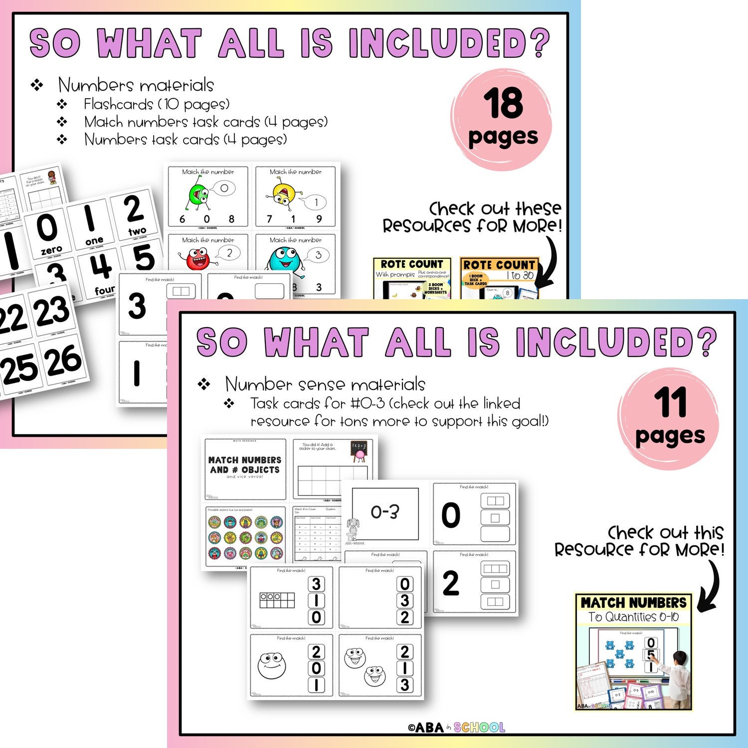 Simple Math IEP Goals and Objectives Tracking for Special Education Preschool and Kindergarten