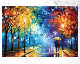 Ponderium A Symphony of Seasons Puzzle - 1000 stukjes - grote kunstpuzzel voor volwassenen - modern, mooi, uniek en premium kwaliteit