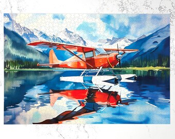 Ponderium Alpine Adventure Jigsaw Puzzle - 1000 stukjes - grote kunstpuzzel voor volwassenen - modern, mooi, uniek en premium kwaliteit