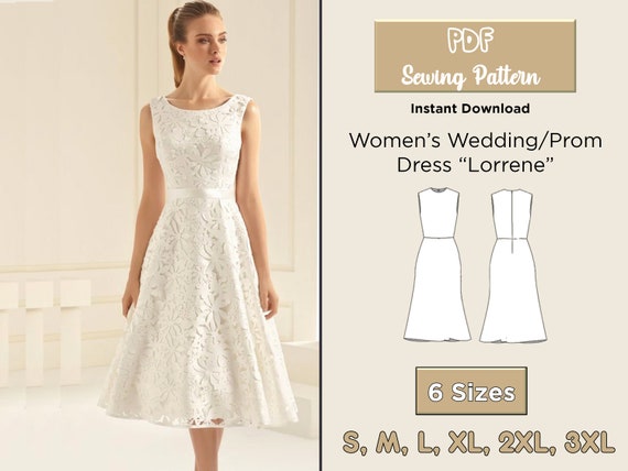 a line dress pattern