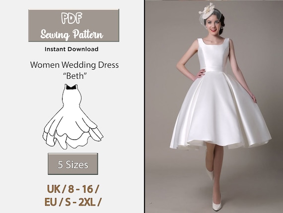 wedding dress paper patterns