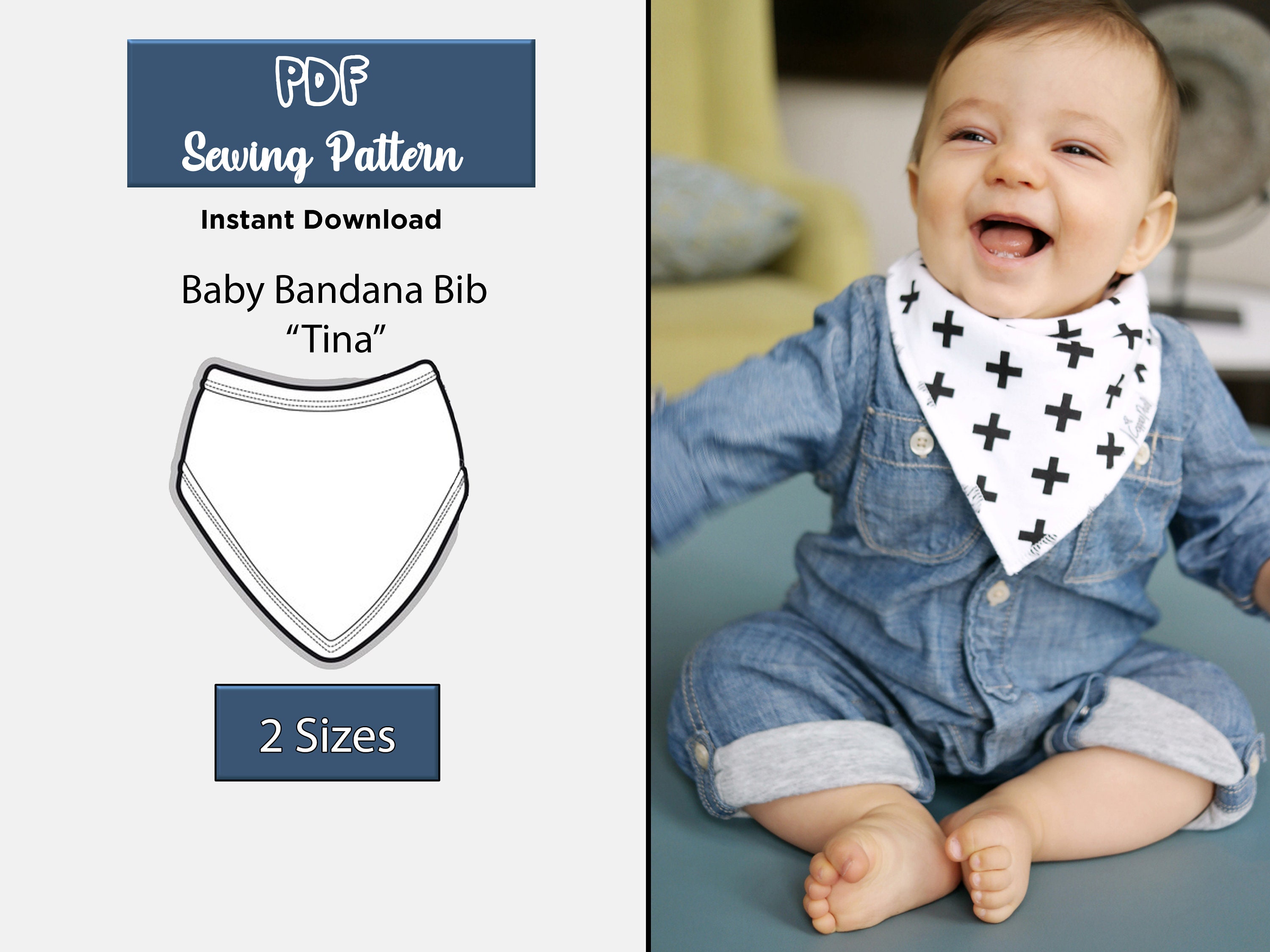 Museum Flitsend Grootste Baby Bib Pattern Dribble Bib Sewing Pattern Dribble Bibs PDF - Etsy