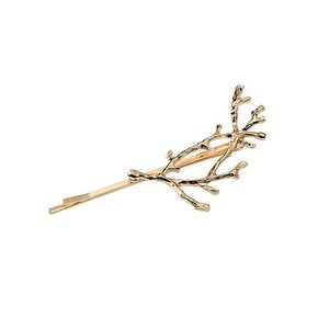 Elegant Metal Tree Branch 2 Hairpins Hair Clips for Women barrettes Female Headwear Alloy Hair Accessories Hair Clip New Inactive image 3