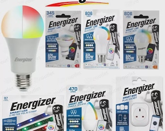 ENERGIZER Smart LED Lightings/Products WiFi App Control Alexa Google