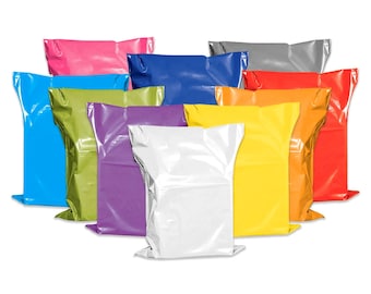 Postage Bags 6'' x 9'' (160 x 230 mm) Poly Mailers / Postage Bag / Envelope Courier Shipping Mailers / Waterproof & Tear-Proof Bags