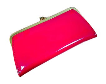 Women's Purse Vintage Compact Wallets Various Colours