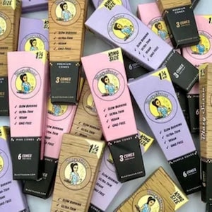 Blazy Susan King Size Pre Rolled Cones Various Designs