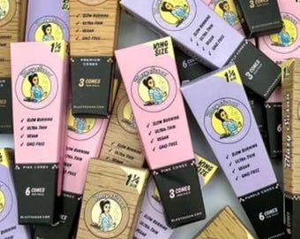 Blazy Susan King Size Pre Rolled Cones Various Designs