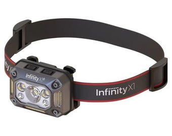 Infinity X1 1500 Lumen Rechargeable LED Headlamp 3 Pack 6 Modes