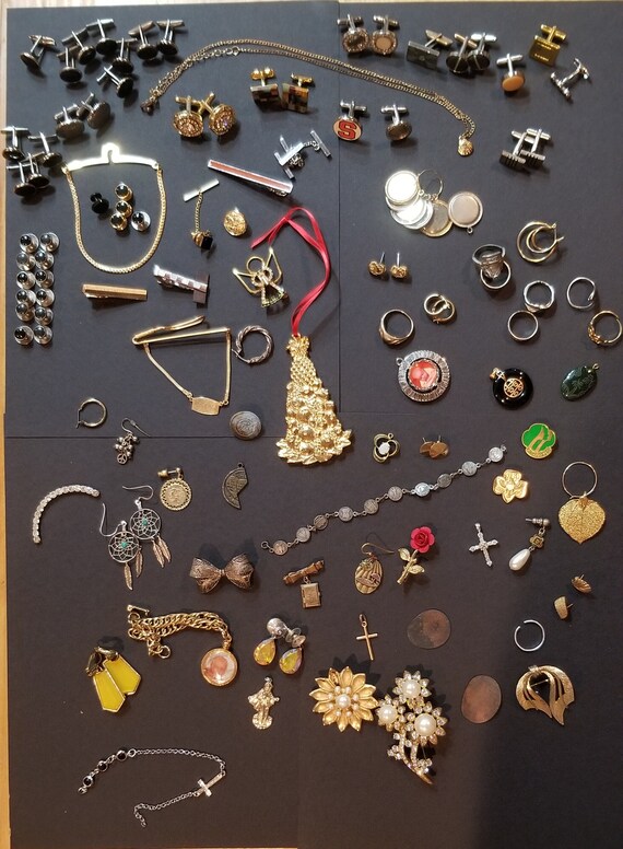 Bulk jewelry lot vintage Gem
