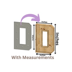 Marquee (D) Full Measurement Plans 3ft Tall