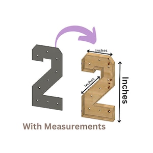 Marquee #2 Full Measurement Plans 3ft Tall