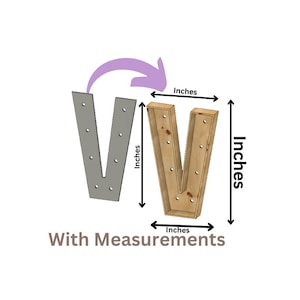 Marquee (V) Full Measurement Plans 3ft Tall