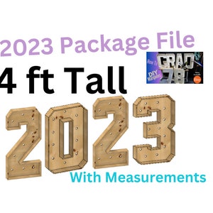 Marquee Package (2023) Full Measurement Plans 4ft Tall Directions Digital Download
