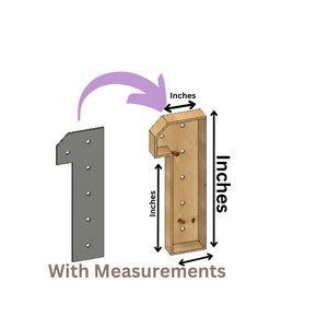 Marquee #1 Full Measurement Plans 3ft Tall