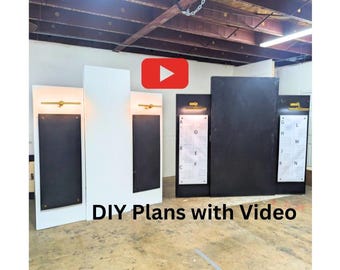 Plano de asientos para bodas PLANOS con medidas - DESCARGA DIGITAL (Estos son solo planos sobre cómo construirlo usted mismo)