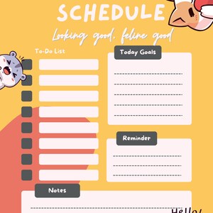 Digital Cat To-Do List