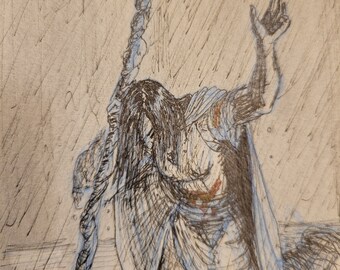 Small Original Artwork - "Last Stand"