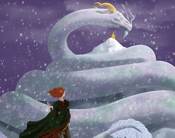 Art Print - The Mountain Dragon's Shrine