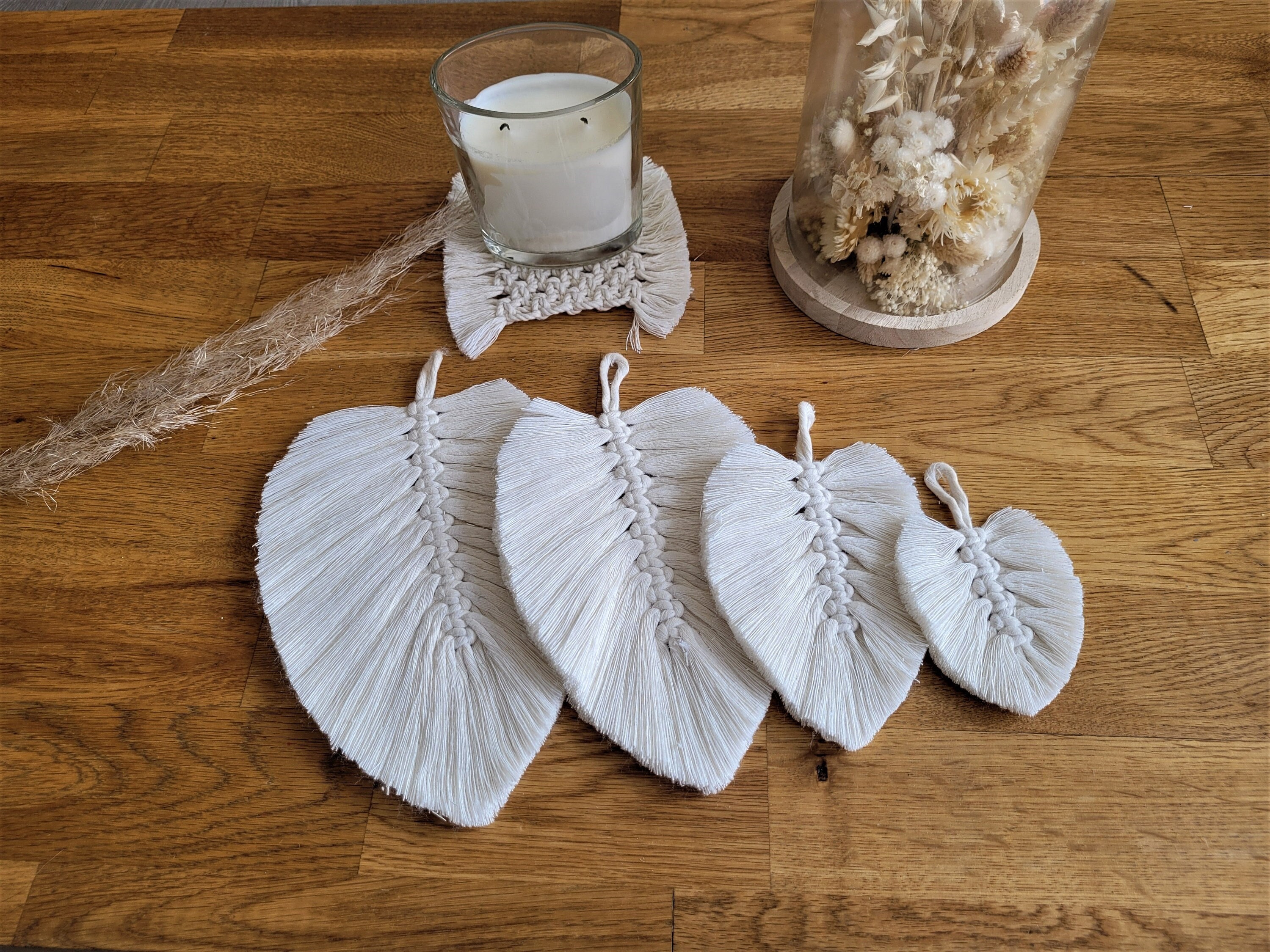 Décoration Murale Plume - Plume Macramé