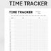 Printable Daily Time Tracker | Productivity Planner (PDF/JPG) - Etsy