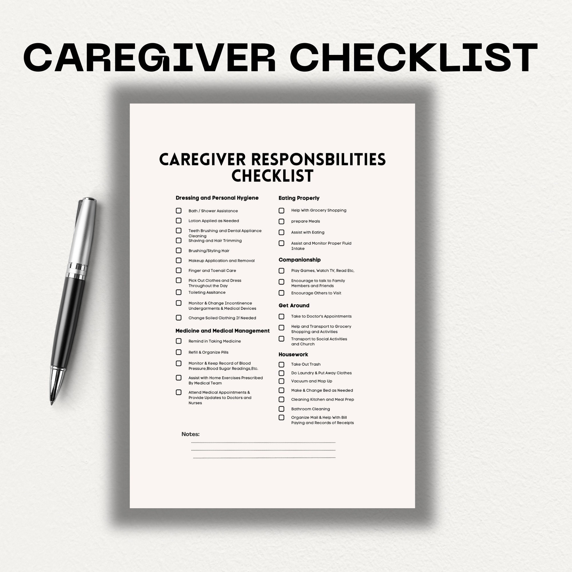 home-health-caregiver-checklist-printable-caregiver-log-elderly-care