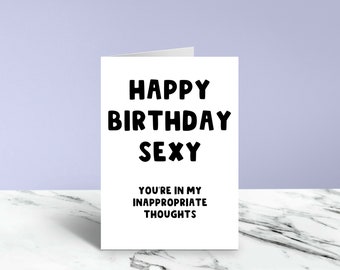 Naked Birthday Card | Etsy
