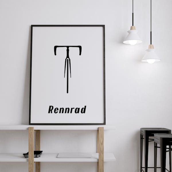 Rennrad Poster