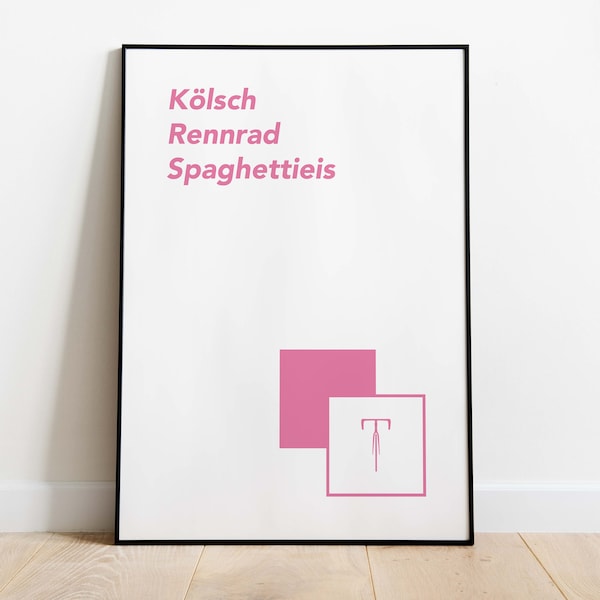 Kölsch Radsport Poster