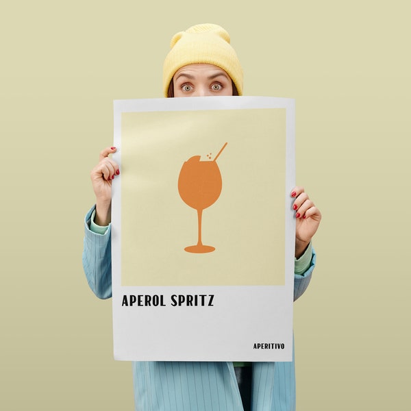 Aperol Spritz - Poster (verschiedene Farben)