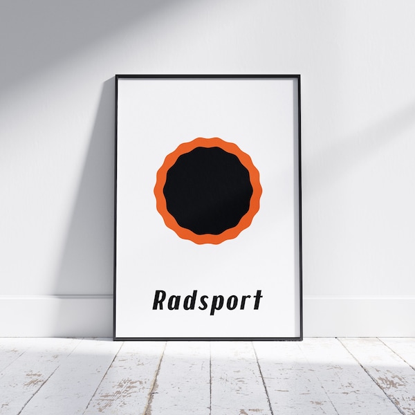 Radsport Poster