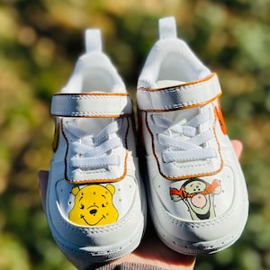 Custom Winnie The Pooh shoes!