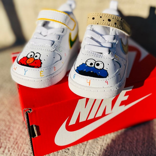 Custom Sesame Street shoes!