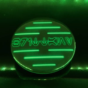 Customizable Aurebesh Name Pin
