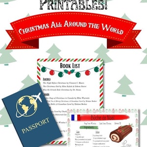 Christmas All Around the World | Holidays Around the World | Holiday Printables | Homeschool | Unit Study