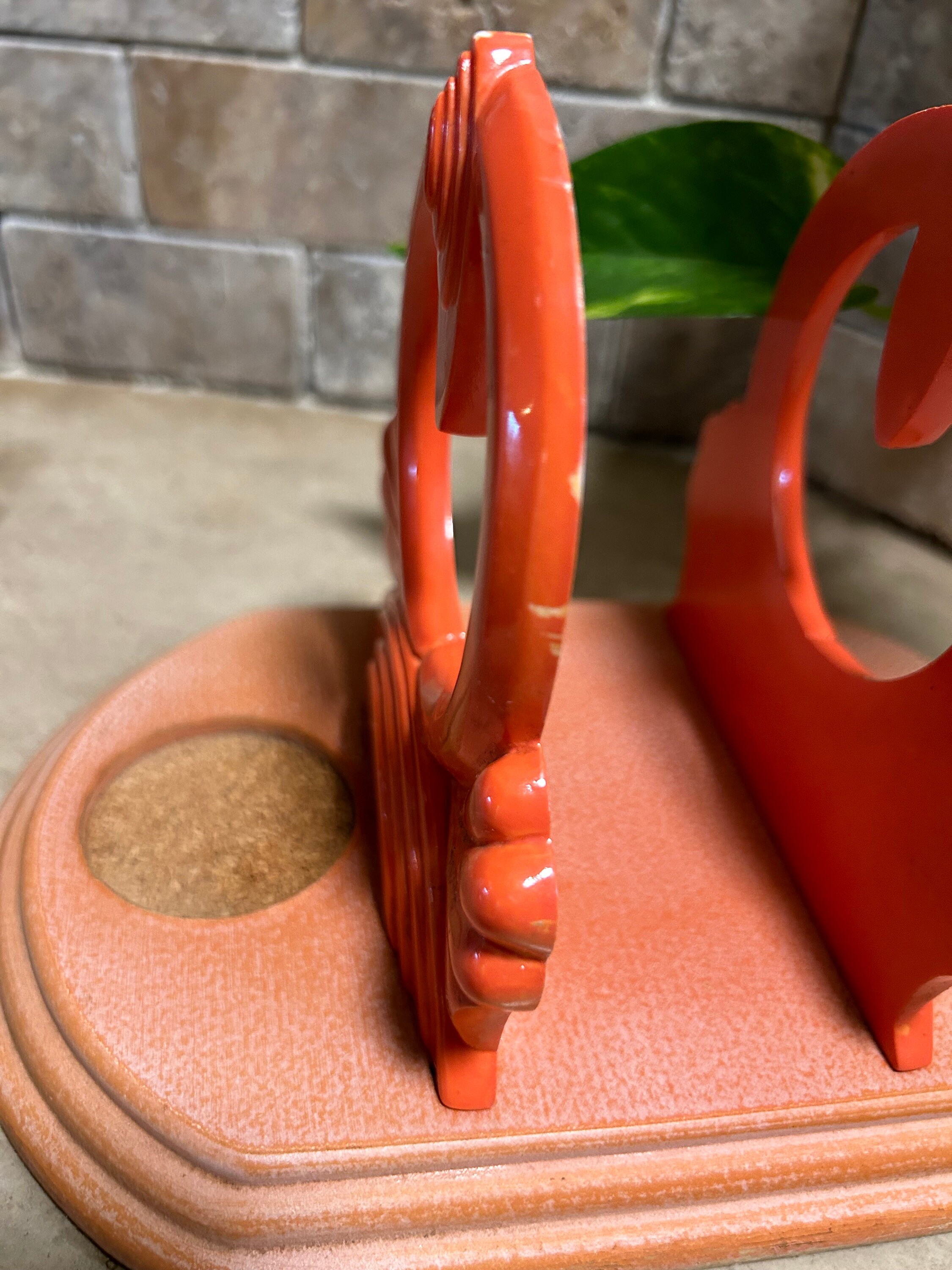 Rare Vintage Fiestaware Napkin Holder Etsy