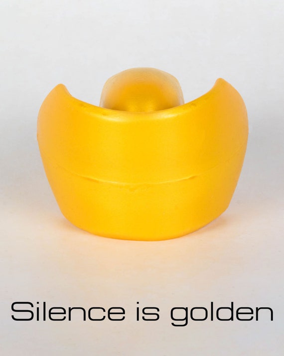 The Big One V1.4 Silicone Tongue Gag Gold - Etsy Denmark