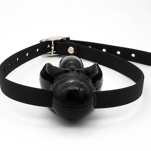 Ultra Restrictive Ball Gag with Strap image 6