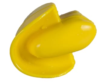 The Big One V1.4 - Bâillon à langue en silicone - Yellow