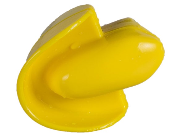 The Big One V1.4 Silicone Tongue Gag Yellow 