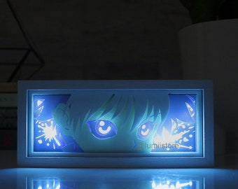 Anime Lightbox | Anime inspired night light | anime inspired LED light box | anime gifts