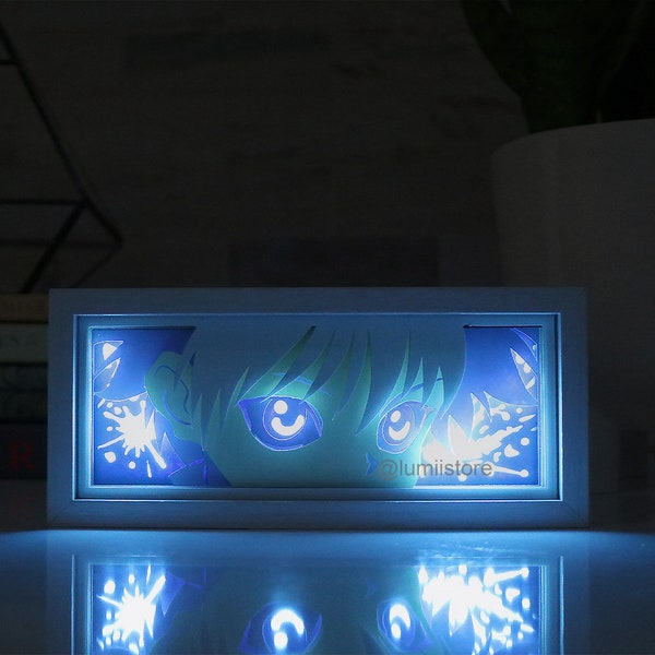 Anime Lightbox | Anime inspired night light | anime inspired LED light box | anime gifts